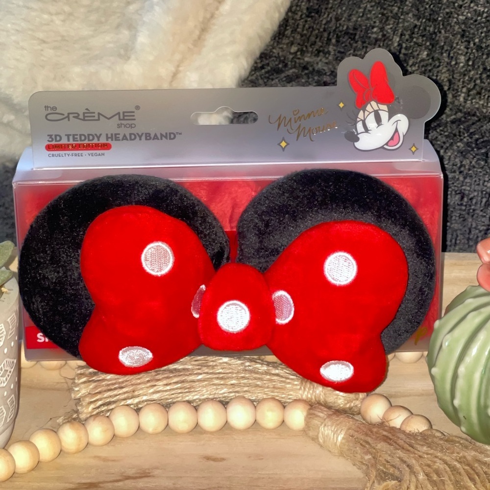 DISNEY (The Creme Shop) Minnie 3D Teddy Headband Special Edition - Picture 6 of 10